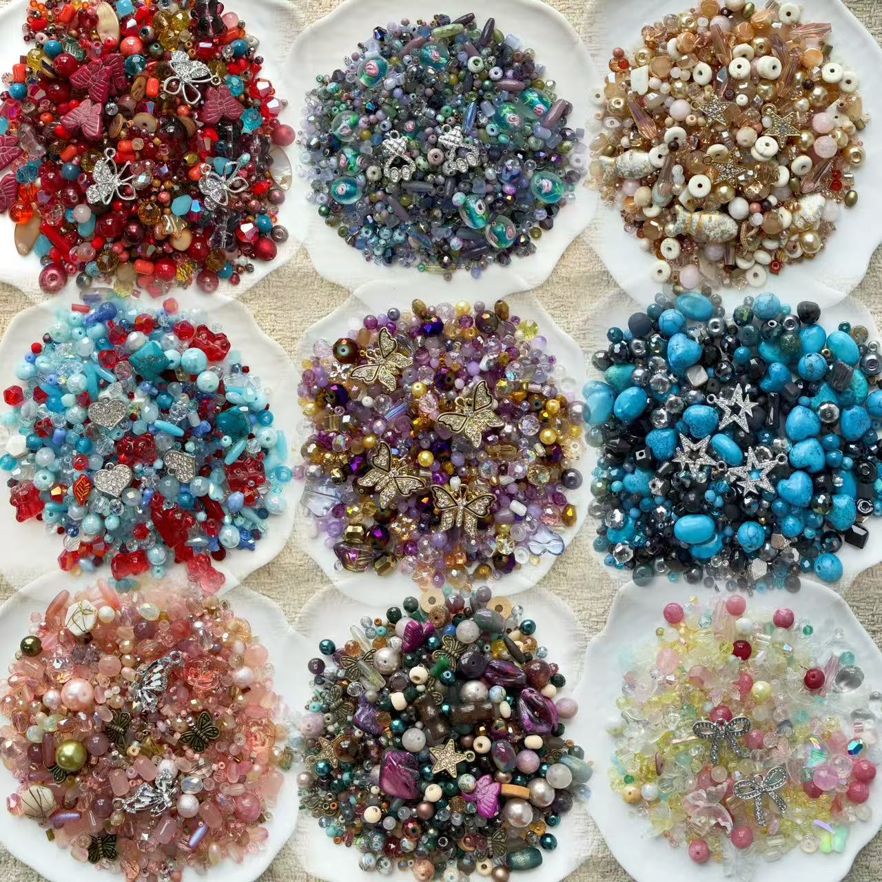 【 NEW 7.1 M】【Key Chain/Jewelry】Live Product-Twinkle Seed Beads Mixing
