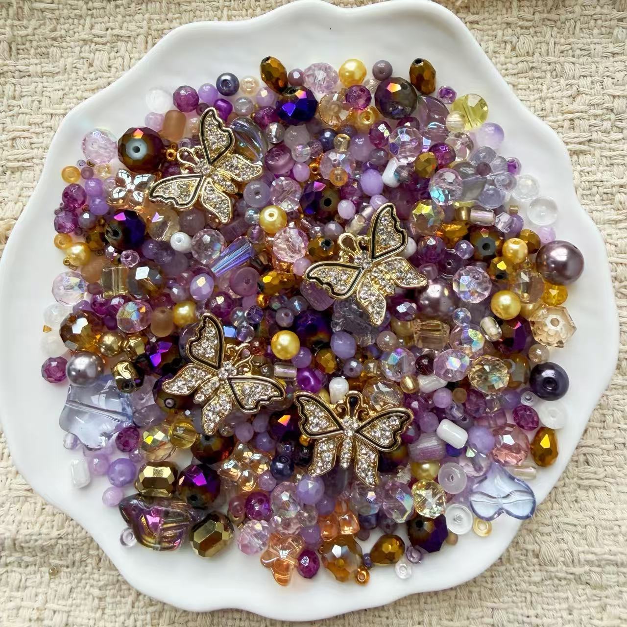 【 NEW 7.1 M】【Key Chain/Jewelry】Live Product-Twinkle Seed Beads Mixing