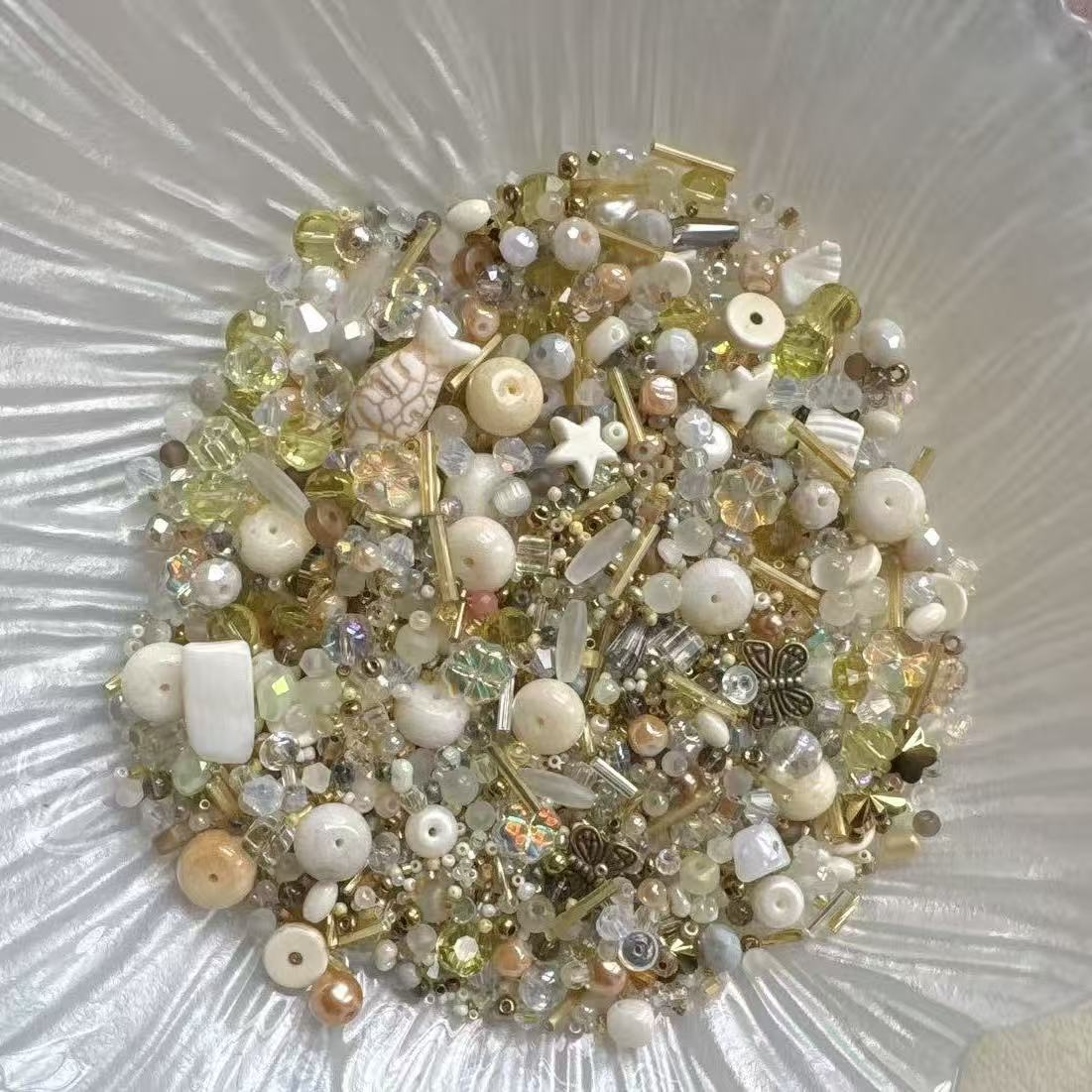 【 6.25 J】【Key Chain/Jewelry】Live Product-Twinkle Seed Beads Mixing