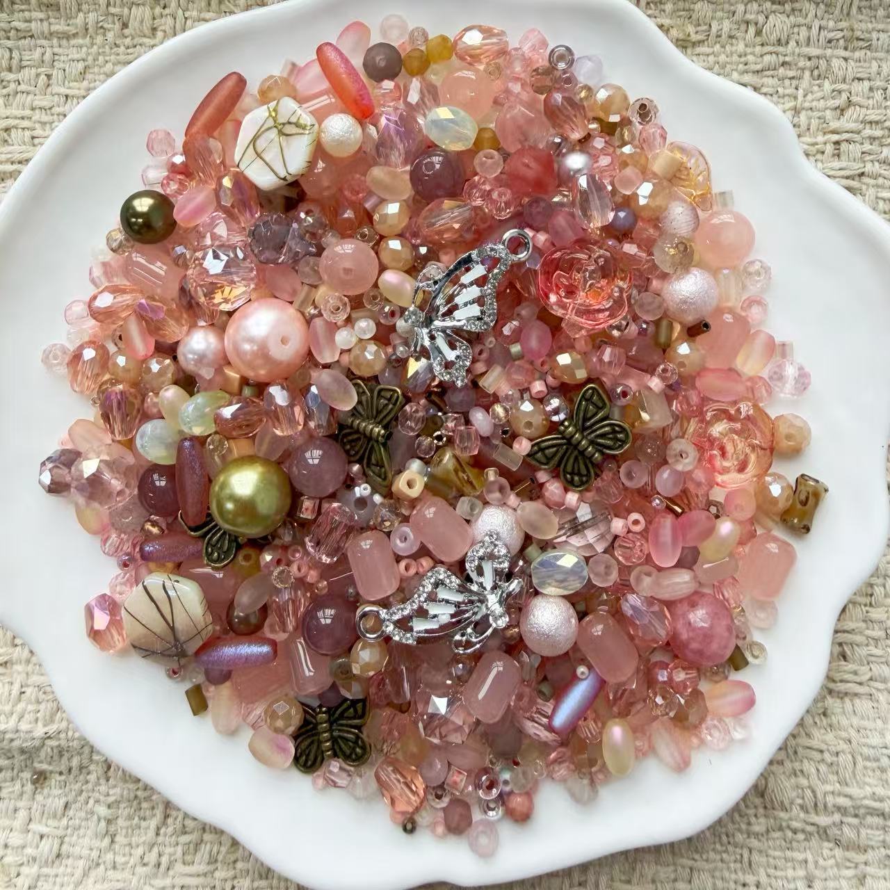 【 NEW 7.1 M】【Key Chain/Jewelry】Live Product-Twinkle Seed Beads Mixing
